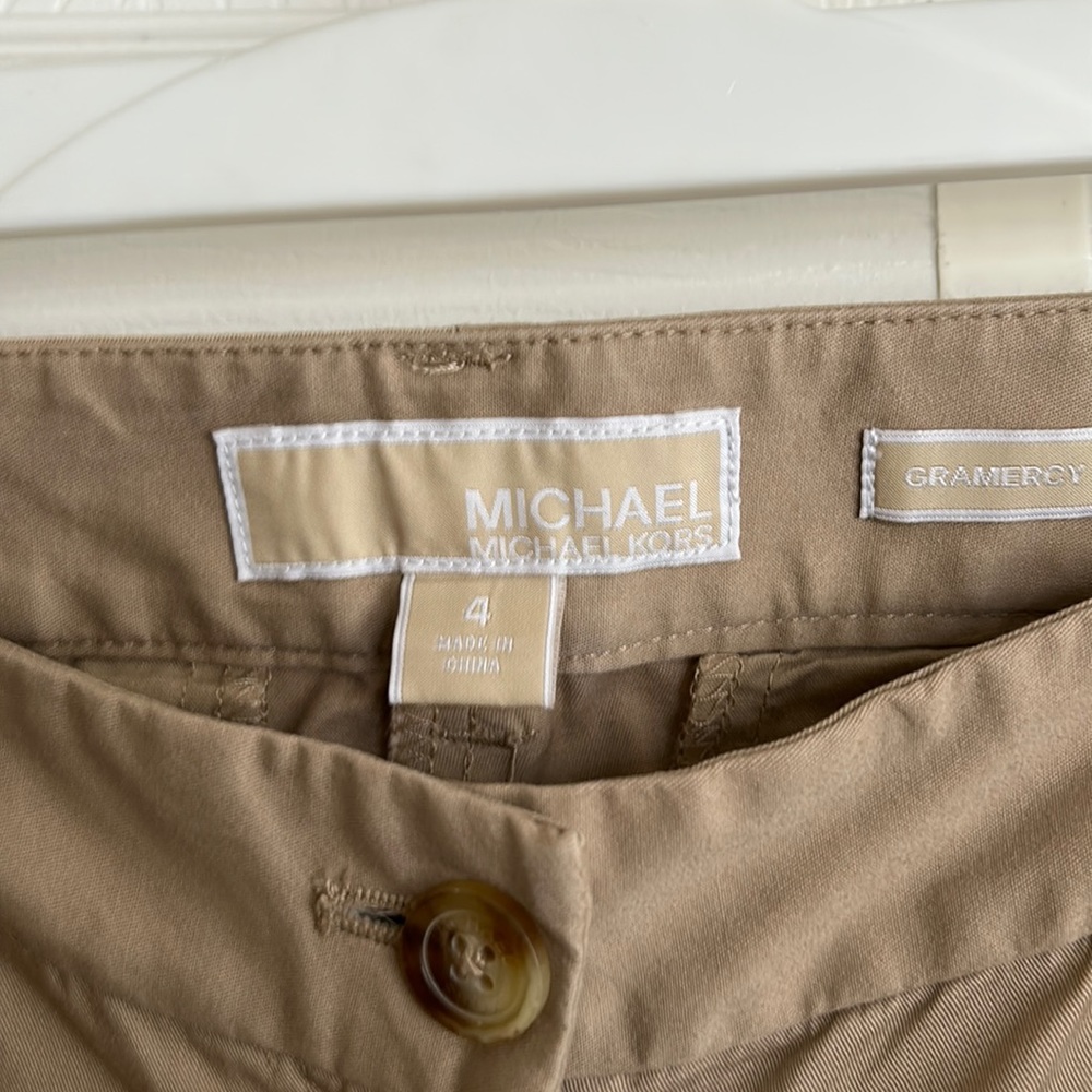 Michael Kors women khaki  pants size 4